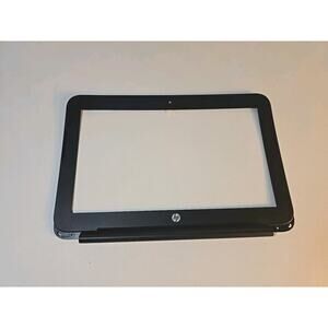 NEW - HP Chromebook 11 G4 Laptop LCD Bezel 773210-001 Webcam Port Black LED